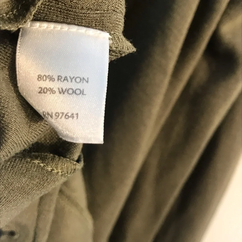 J. Jill Olive GreenSoft Blazer Knit Jacket